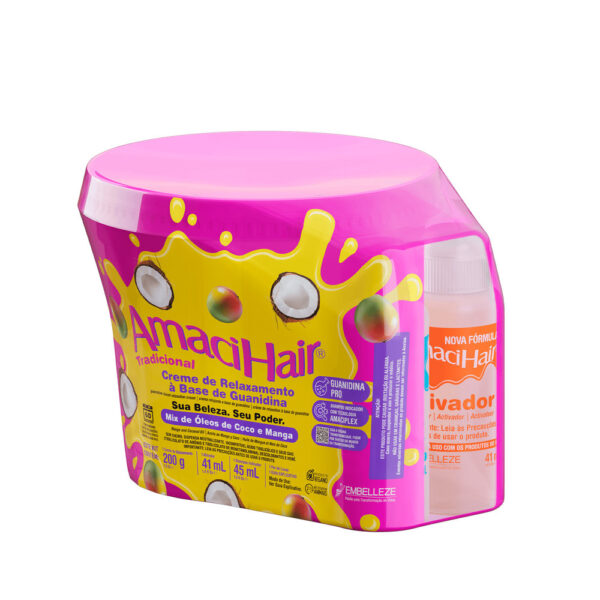 AMACIHAIR - Tradicional Relaxamento Creme 200g