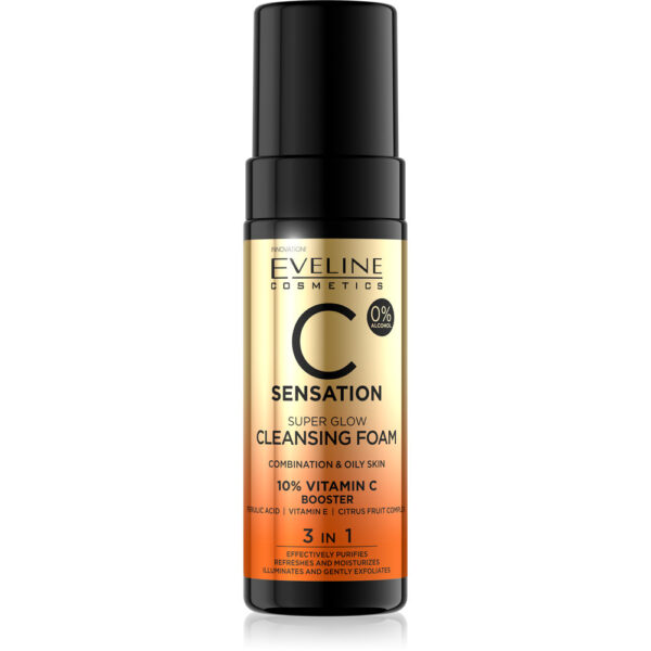 EVELINE - C SENSATION Cleansing Foam 3-in-1 150ml