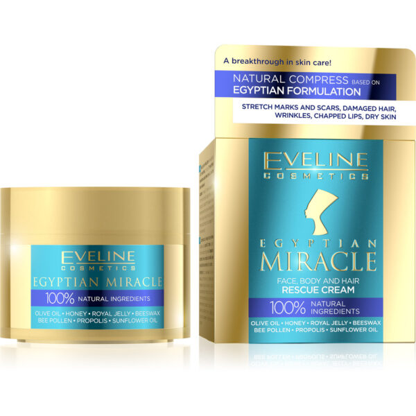 EVELINE - EGYPTIAN MIRACLE Face, Body And Hair Rescue Cream 40ml
