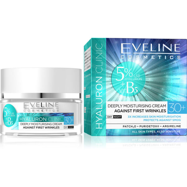EVELINE - HIALURON CLINIC Day And Night Cream 30+ 50ml