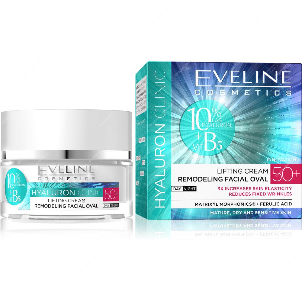 EVELINE - HIALURON CLINIC Day And Night Cream 50+ 50ml EVELINE - HIALURON CLINIC Day And Night Cream 50+ 50ml