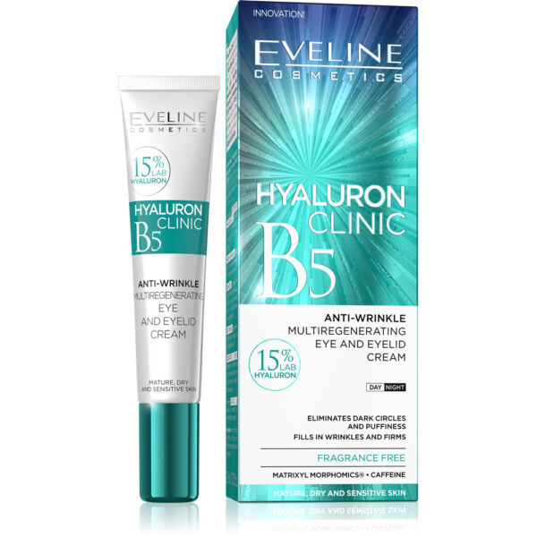 EVELINE - HIALURON CLINIC Eye And Eyelid Cream 20ml