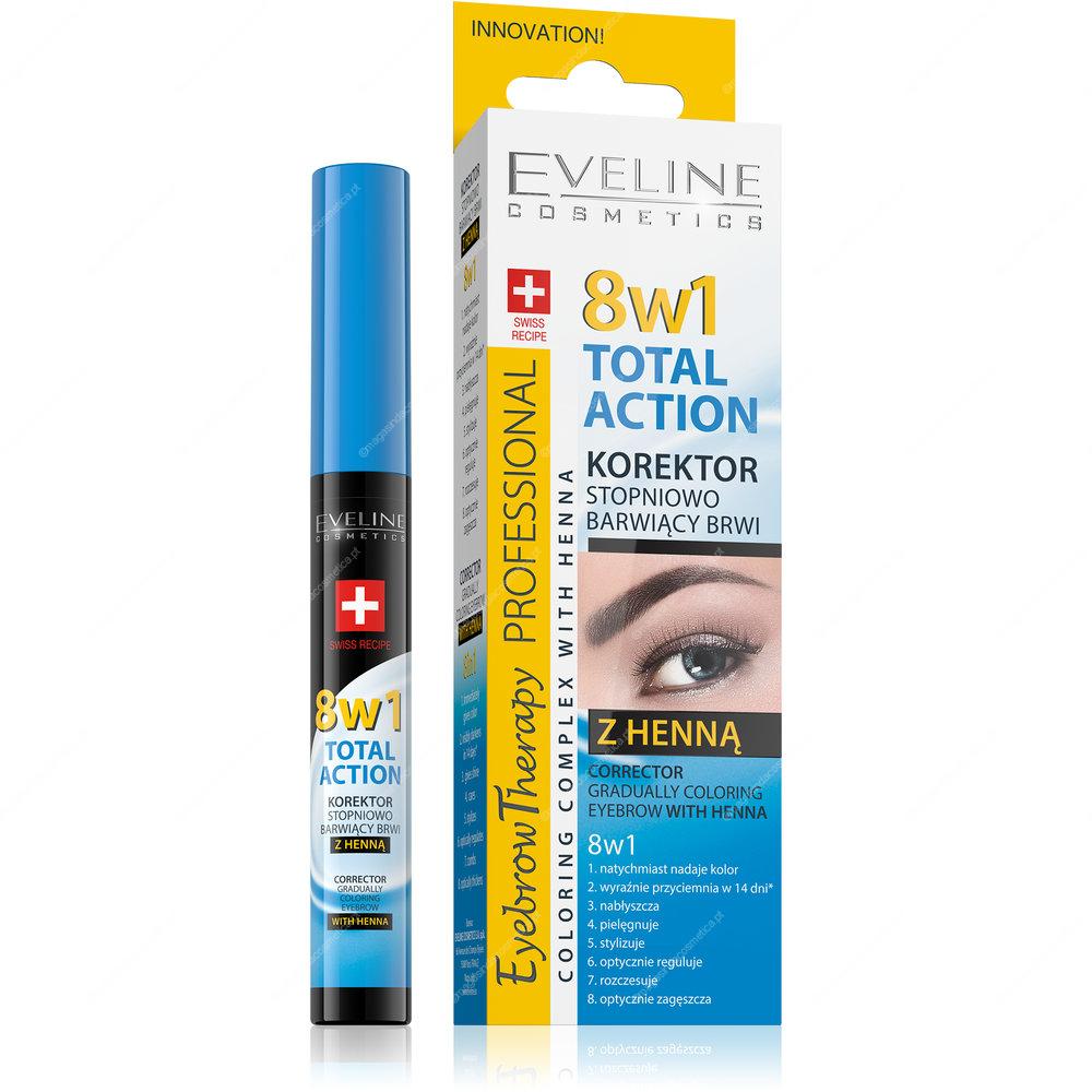 EVELINE - LASH & EYEBROW Concealer with Henna 8-in-1 EVELINE - LASH & EYEBROW Concealer with Henna 8-in-1