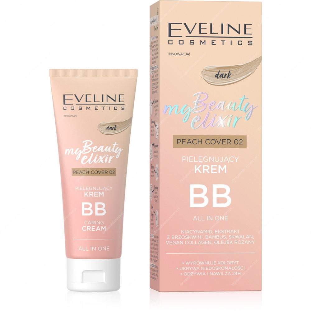 EVELINE - MY BEAUTY ELIXIR BB Cream Dark Peach Cover 02 EVELINE - MY BEAUTY ELIXIR BB Cream Dark Peach Cover 02