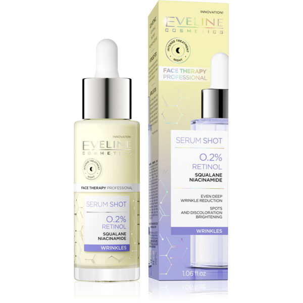 EVELINE - SERUM SHOT 0.2% Retinol Wrinkles 30ml