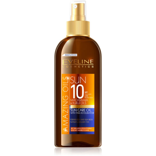 EVELINE - SOLARES Sun Care Oil With Tan Accelerator FPS10 150ml