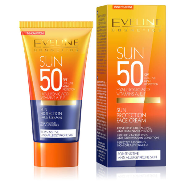 EVELINE - SOLARES Sun Protection Face Cream FPS50 50ml