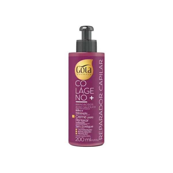 GOTA DOURADA - COLÁGENO+ Creme Pentear 200ml