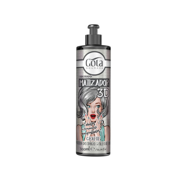 GOTA DOURADA - MATIZADOR 3D Grafite 300ml