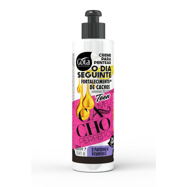 GOTA DOURADA - MEU CACHO PERFEITO - O DIA SEGUINTE Creme Pentear "Teen" 300ml