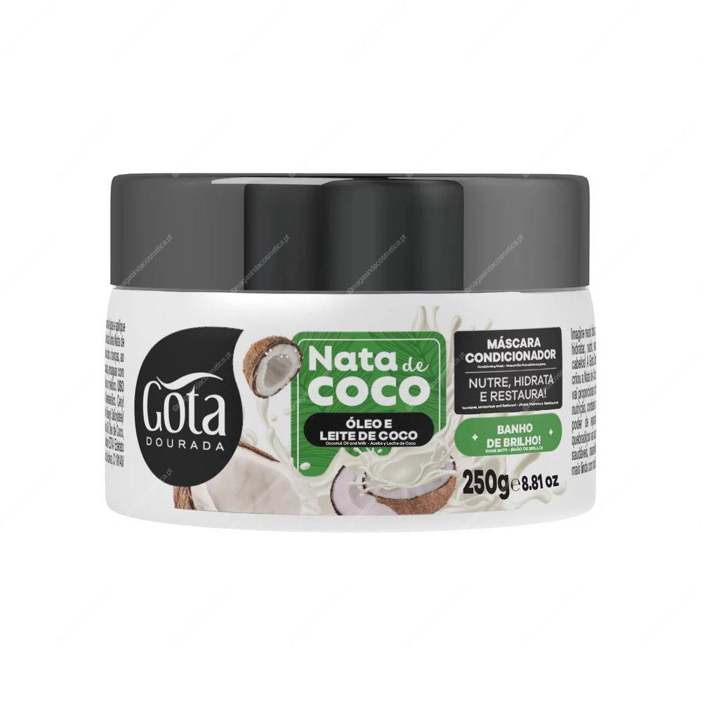 GOTA DOURADA - NATA DE COCO Máscara 250g GOTA DOURADA - NATA DE COCO Máscara 250g
