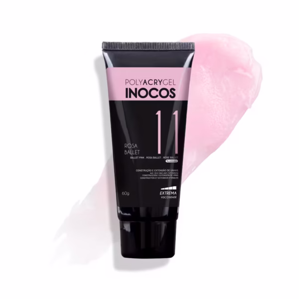 INOCOS - POLYACRYGEL BISNAGA 11 ROSA BALLET 60G