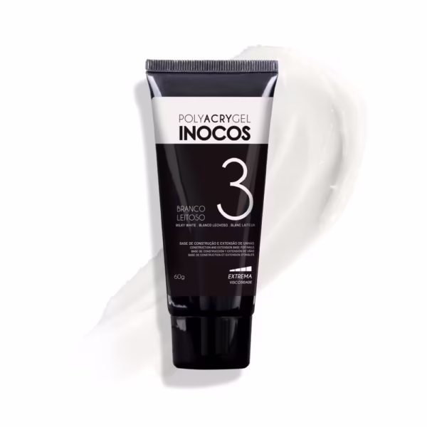 INOCOS - POLYACRYGEL BISNAGA BRANCO LEITOSO 60G
