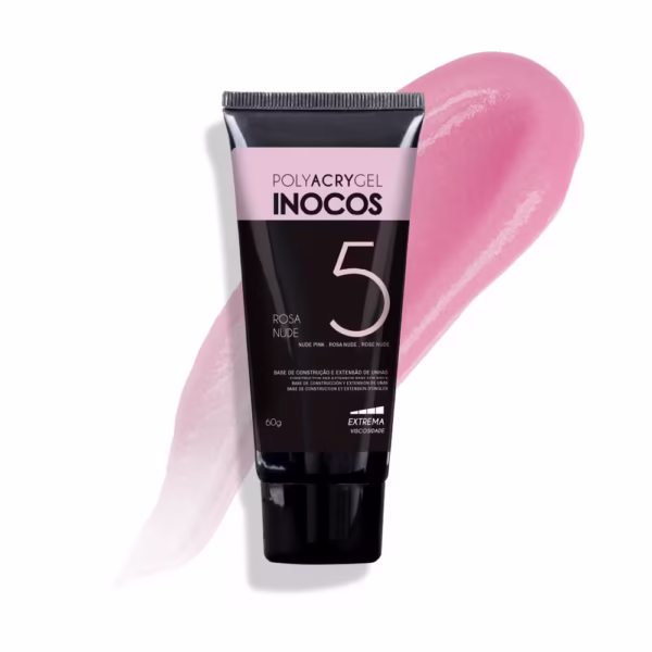 INOCOS - POLYACRYGEL BISNAGA ROSA NUDE 60G