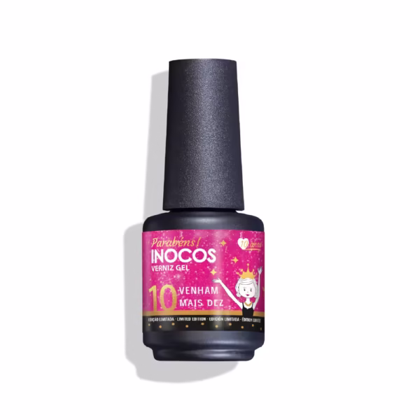 INOCOS - VERNIZ GEL 10 VENHAM MAIS 10 15ML