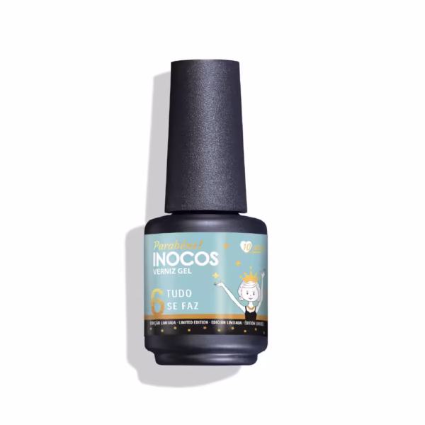 INOCOS - VERNIZ GEL 6 TUDO SE FAZ 15ML