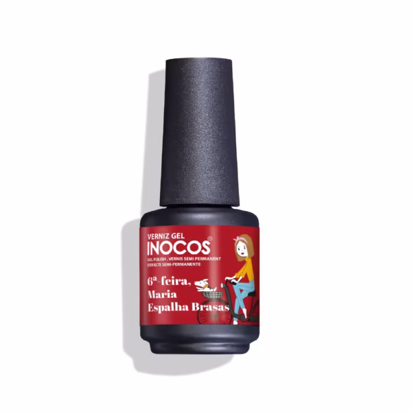 INOCOS - VERNIZ GEL 6FA MARIA ESPALHA BRASAS 15ML