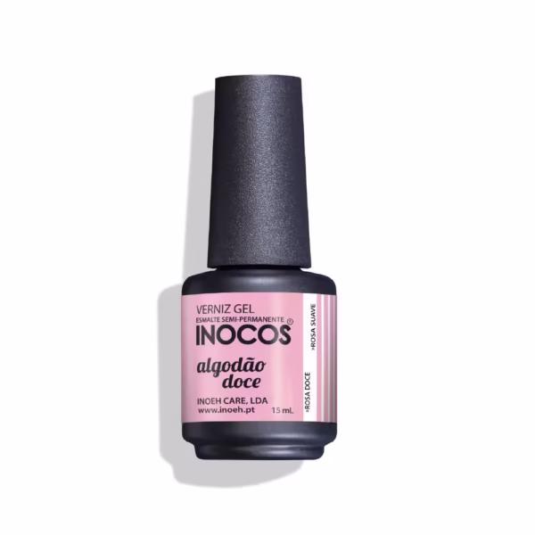 INOCOS - VERNIZ GEL ALGODÃO DOCE 15ML