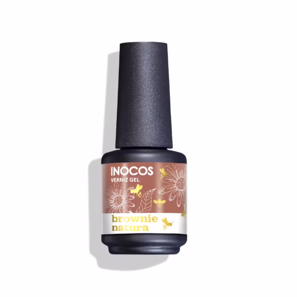 INOCOS - VERNIZ GEL BROWNIE NATURA LOVERS 15ML