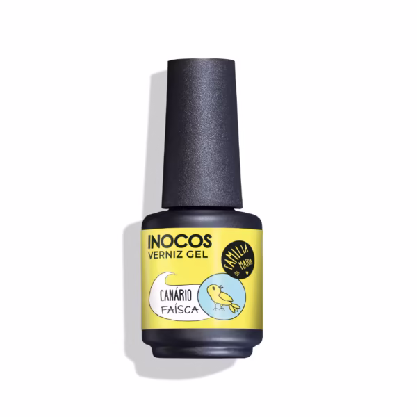 INOCOS - VERNIZ GEL CANÁRIO FAÍSCA 15ML