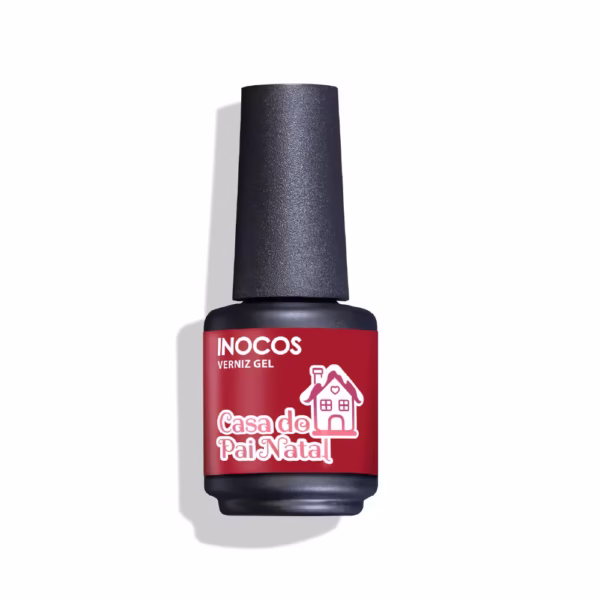 INOCOS - VERNIZ GEL CASA PAI NATAL 15ML