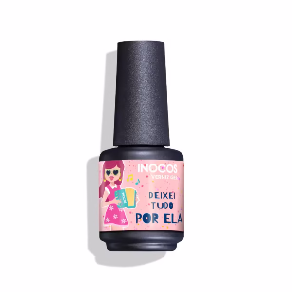 INOCOS - VERNIZ GEL DEIXEI TUDO POR ELA 15ML