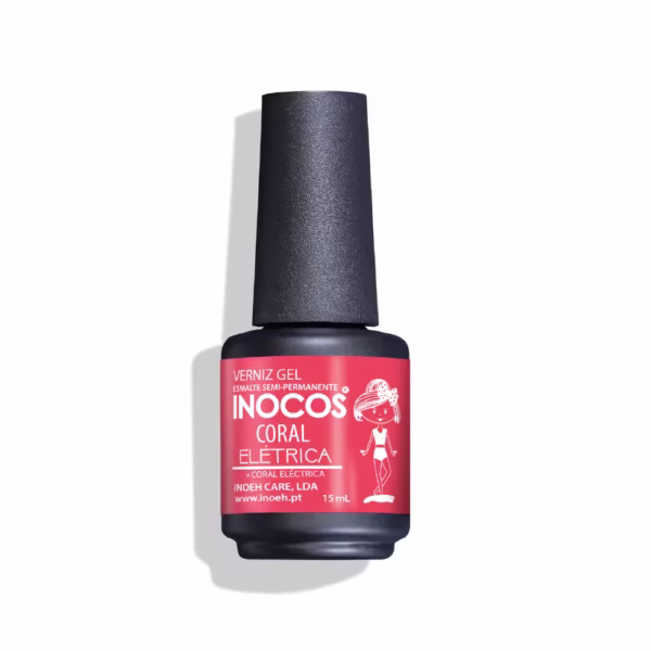 INOCOS - VERNIZ GEL MARIA CORAL ELÉTRICA 15ML