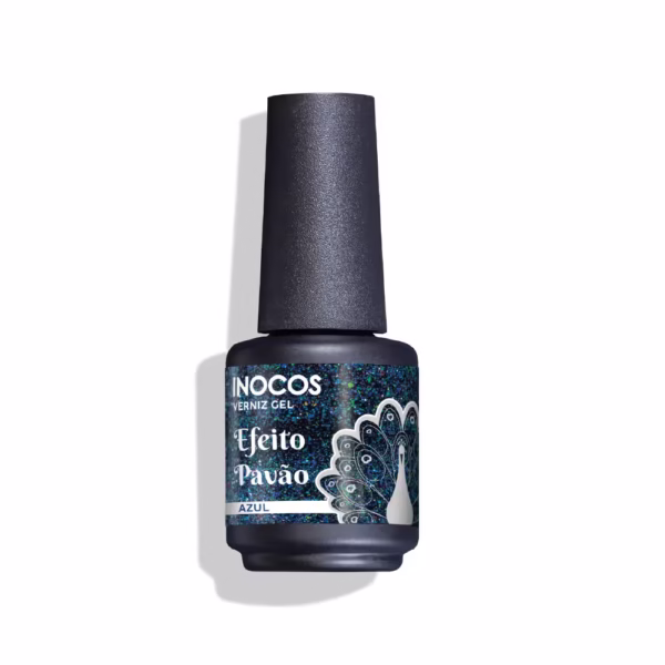 INOCOS - VERNIZ GEL PAVÃO AZUL 15ML