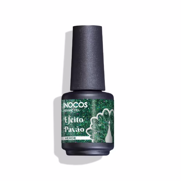 INOCOS - VERNIZ GEL PAVÃO VERDE 15ML