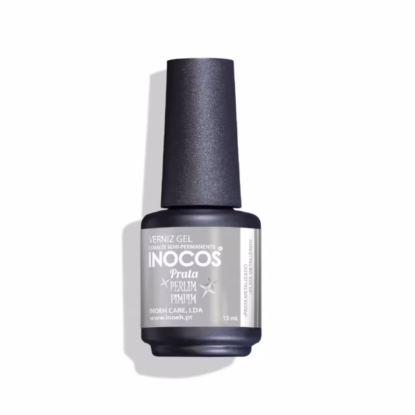 INOCOS - VERNIZ GEL PERLIMPIMPIM PRATA 15ML