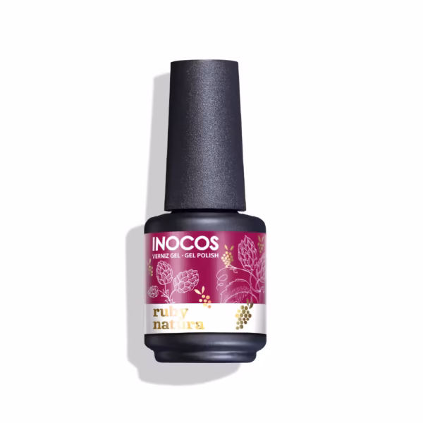 INOCOS - VERNIZ GEL NATURA LOVERS WINE- RUBY 15ML