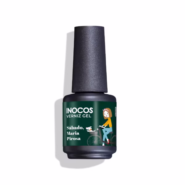 INOCOS - VERNIZ GEL SÁBADO MARIA PIROSA 15ML
