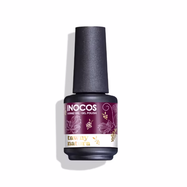 INOCOS - VERNIZ GEL NATURA LOVERS WINE- TAWNY 15ML