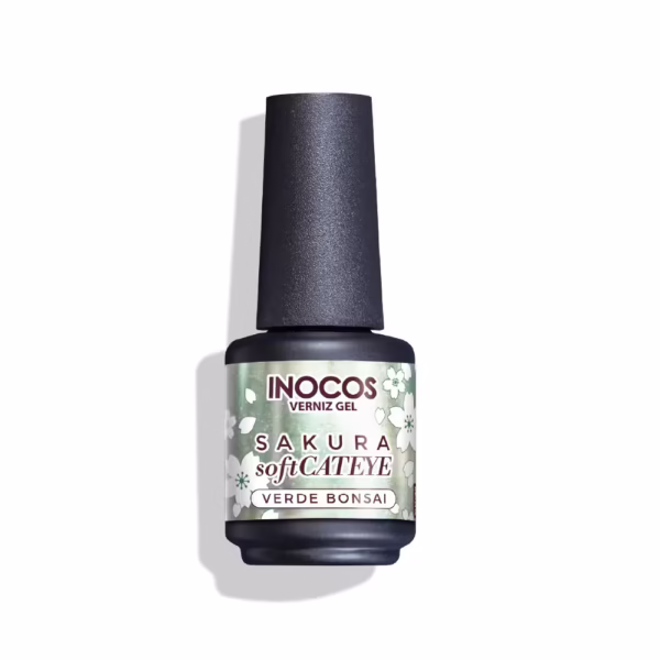 INOCOS - VERNIZ GEL SOFT CATEYE VERDE BONSAI 15ML