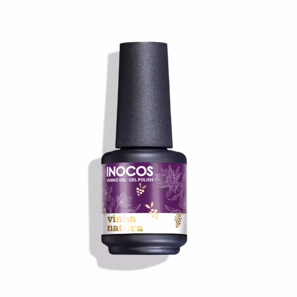 INOCOS - VERNIZ GEL NATURA LOVERS WINE- VINHA 15ML