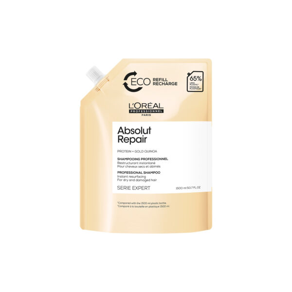 L'Oréal - Serie Expert Absolut Repair Gold Shampoo Refill 1500ml
