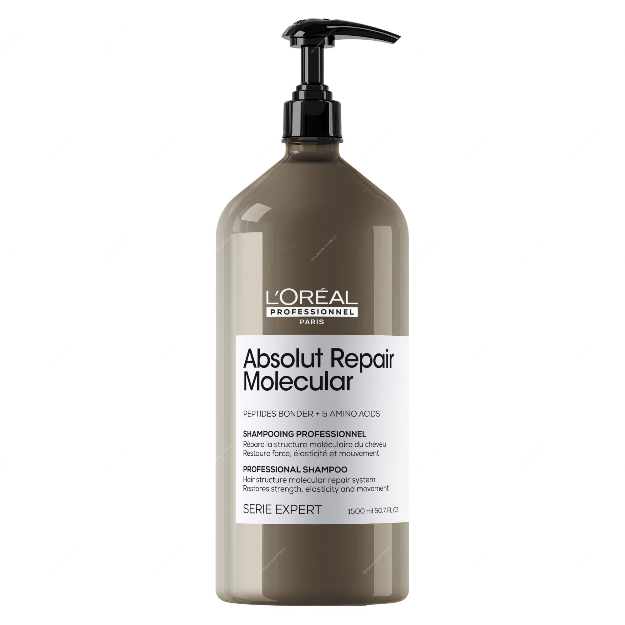 L'Oréal - Serie Expert Absolut Repair Molecular Shampoo 1500ml L'Oréal - Serie Expert Absolut Repair Molecular Shampoo 1500ml