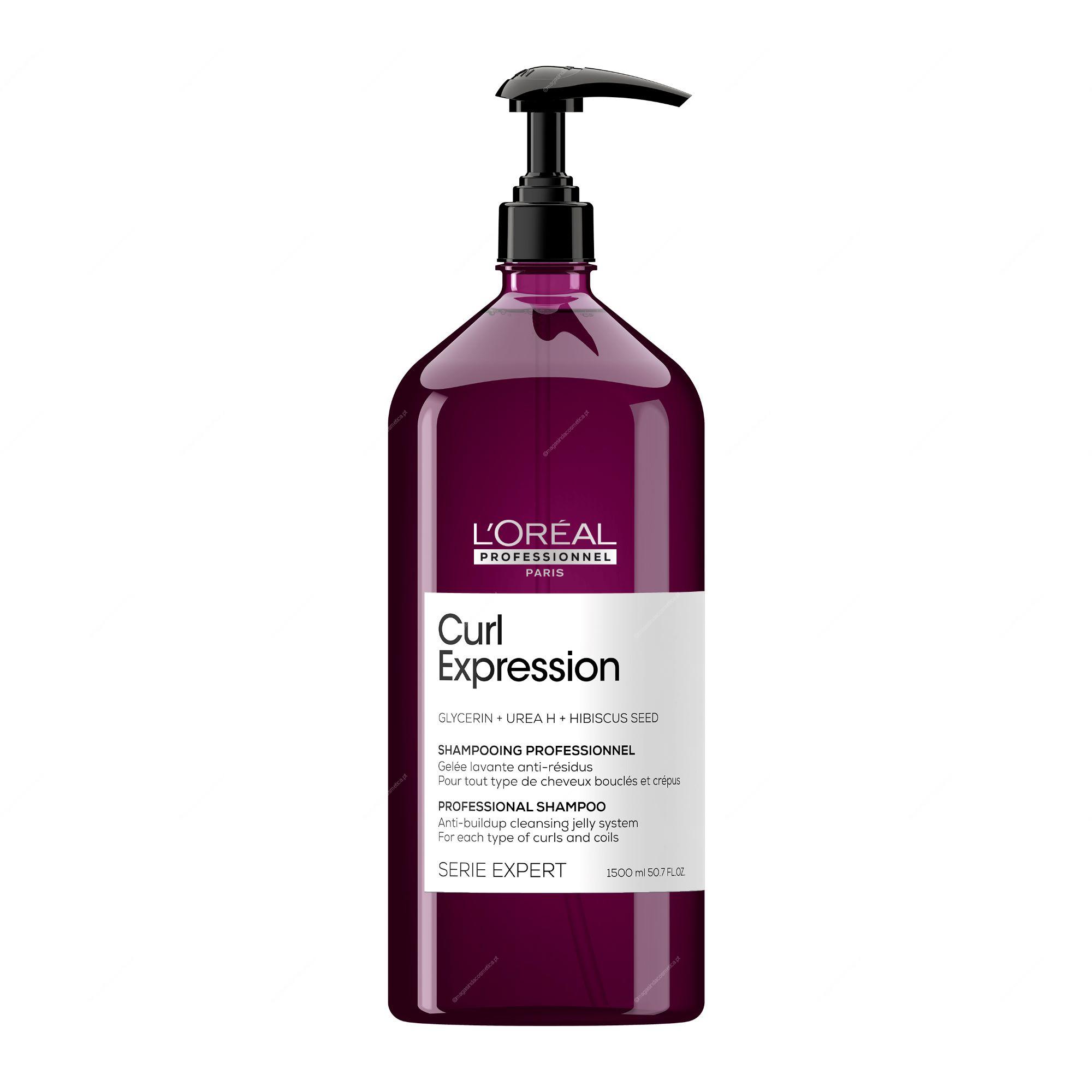 L'Oréal - Serie Expert Curl Expression Shampoo em gel antirresíduos 1500ml L'Oréal - Serie Expert Curl Expression Shampoo em gel antirresíduos 1500ml