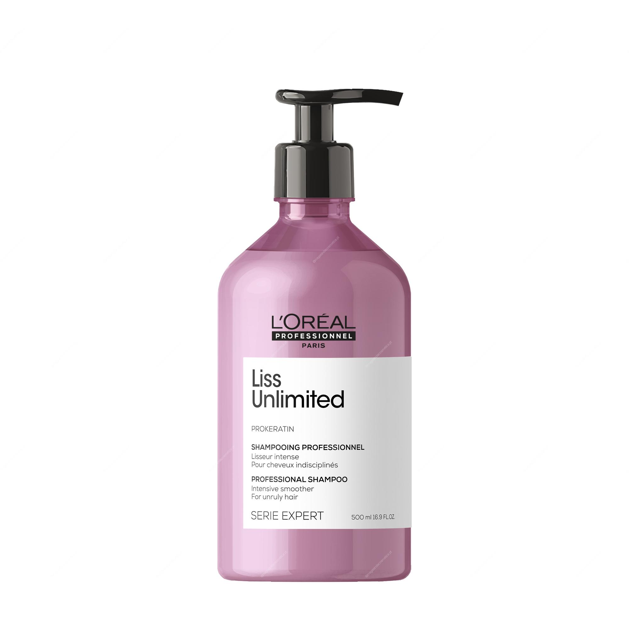 L'Oréal - Serie Expert Liss Unlimited Shampoo 500ml L'Oréal - Serie Expert Liss Unlimited Shampoo 500ml