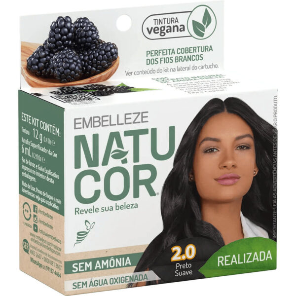 NATUCOR - Preto Suave 2.0