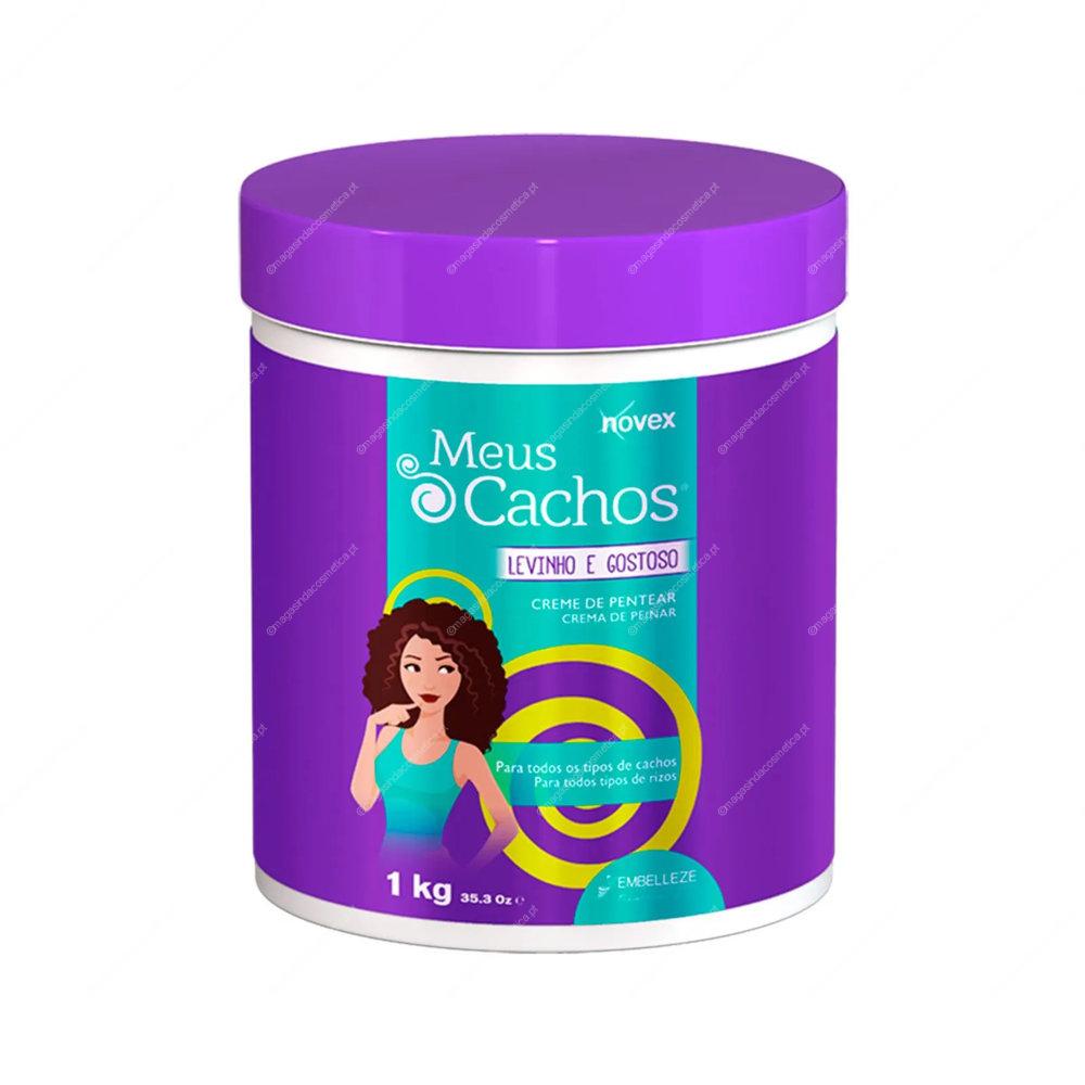 NOVEX - MEUS CACHOS Levinho e Gostoso Creme Pentear 1Kg NOVEX - MEUS CACHOS Levinho e Gostoso Creme Pentear 1Kg