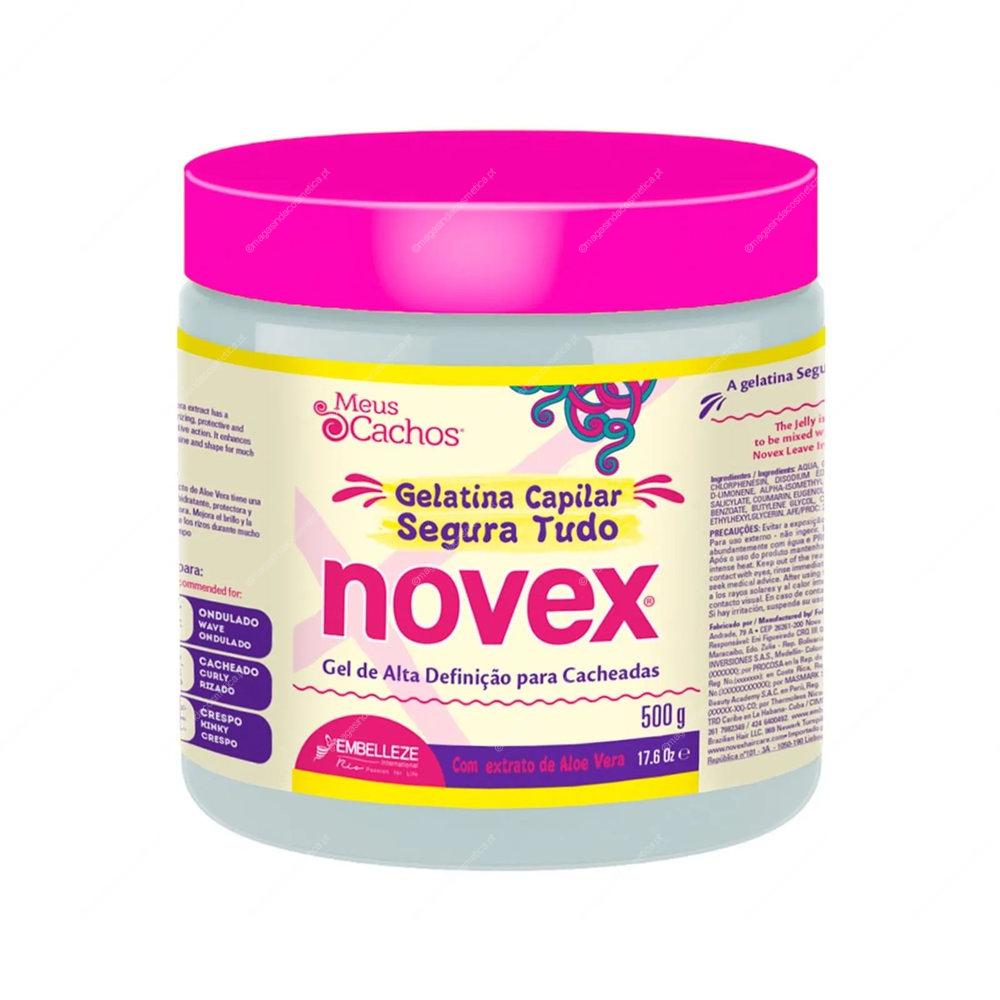 NOVEX - MEUS CACHOS Segura Tudo Gelatina 500g NOVEX - MEUS CACHOS Segura Tudo Gelatina 500g