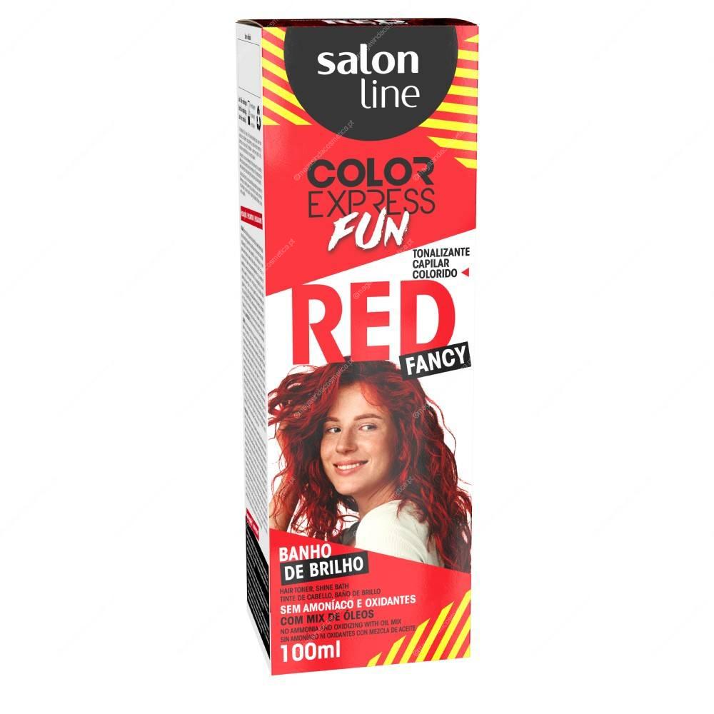 Salon Line - Color Express Fun Fancy Red Tonalizante 100ml Salon Line - Color Express Fun Fancy Red Tonalizante 100ml