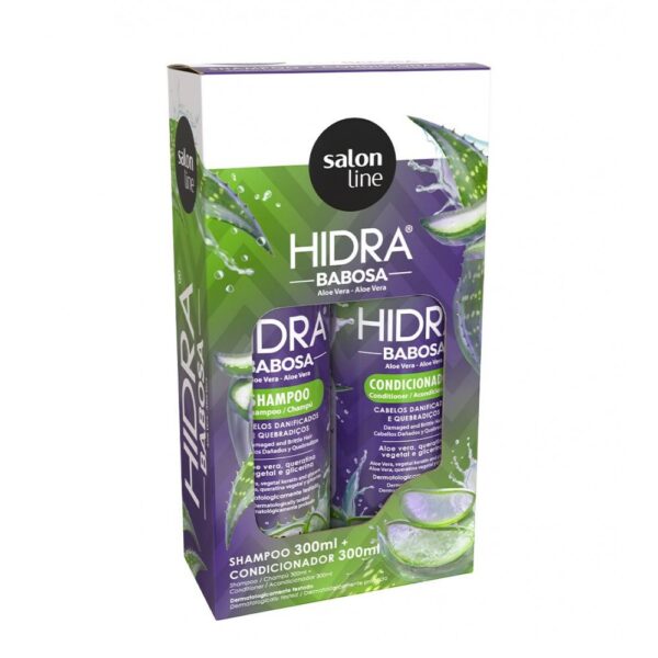 Salon Line - HIDRA Babosa Shampoo + Condicionador KIT 2x300ml