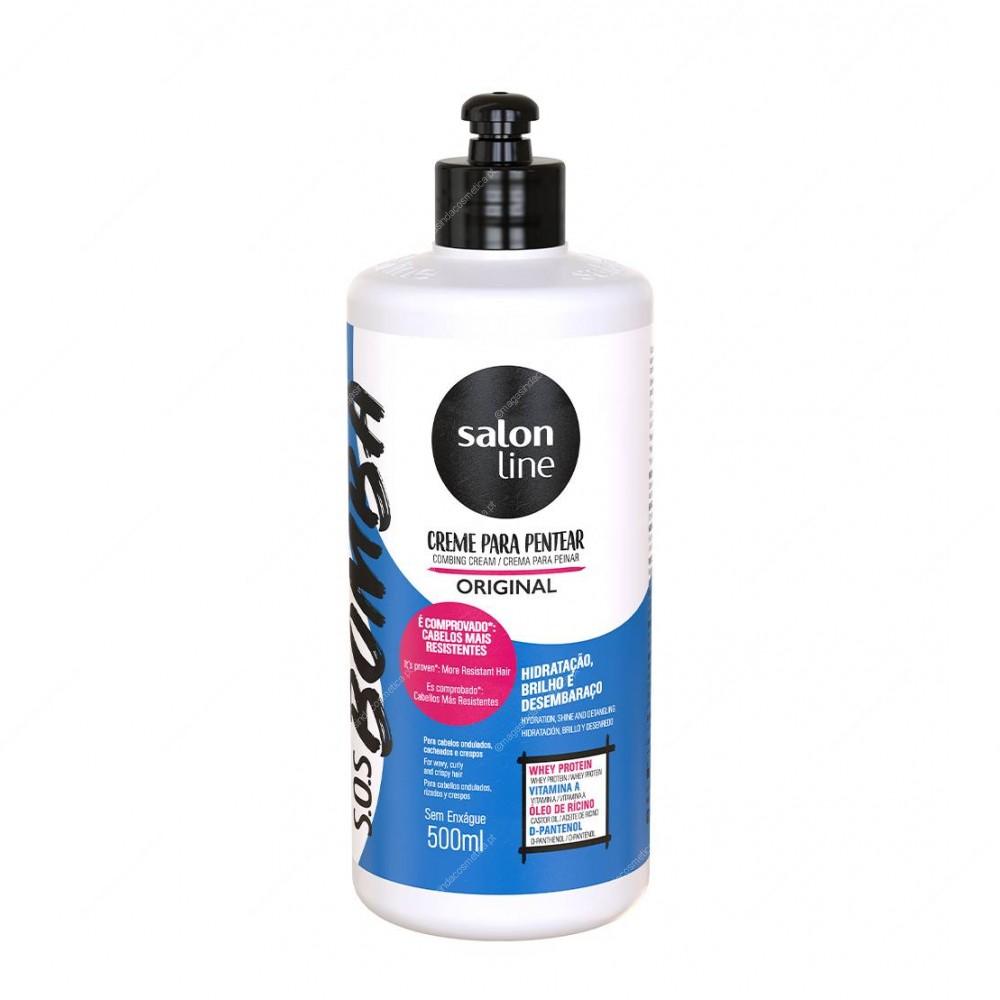 Salon Line - SOS Bomba Original Creme Pentear 500ml Salon Line - SOS Bomba Original Creme Pentear 500ml