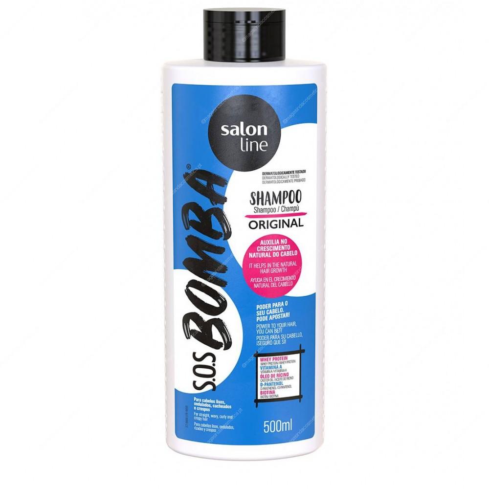 Salon Line - SOS Bomba Original Shampoo 500ml Salon Line - SOS Bomba Original Shampoo 500ml