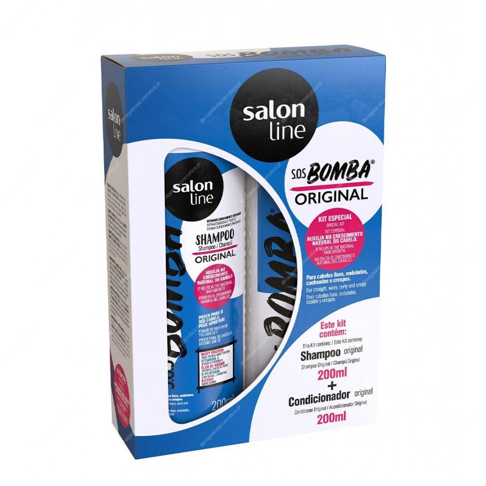 Salon Line - SOS Bomba Original Shampoo + Condicionador KIT 2x200ml Salon Line - SOS Bomba Original Shampoo + Condicionador KIT 2x200ml