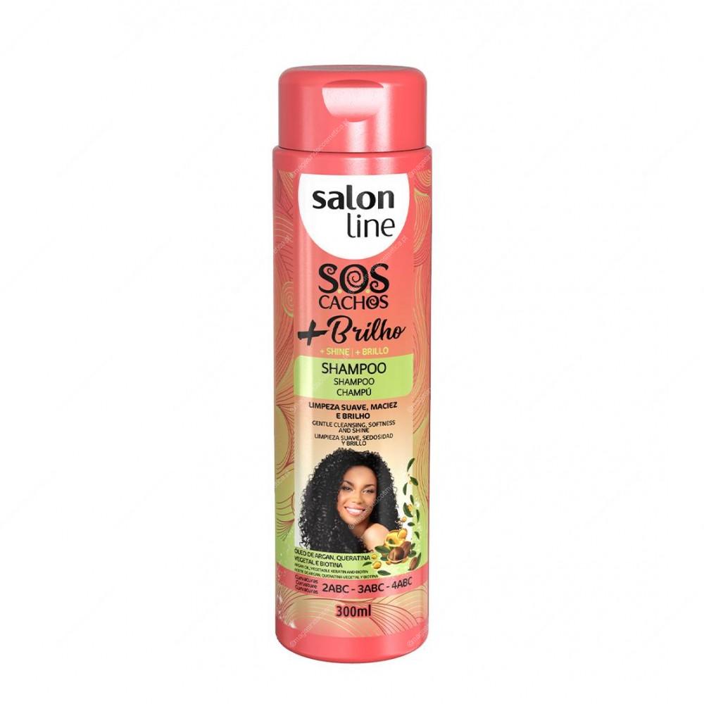 Salon Line - SOS Cachos +Brilho Shampoo 300ml Salon Line - SOS Cachos +Brilho Shampoo 300ml