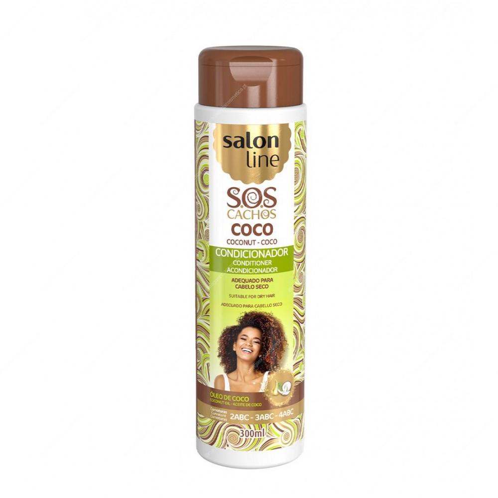 Salon Line - SOS Cachos Coco Tratamento Profundo Condicionador 300ml Salon Line - SOS Cachos Coco Tratamento Profundo Condicionador 300ml