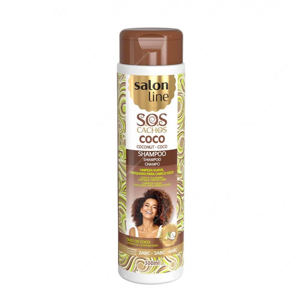 Salon Line - SOS Cachos Coco Tratamento Profundo Shampoo 300ml Salon Line - SOS Cachos Coco Tratamento Profundo Shampoo 300ml